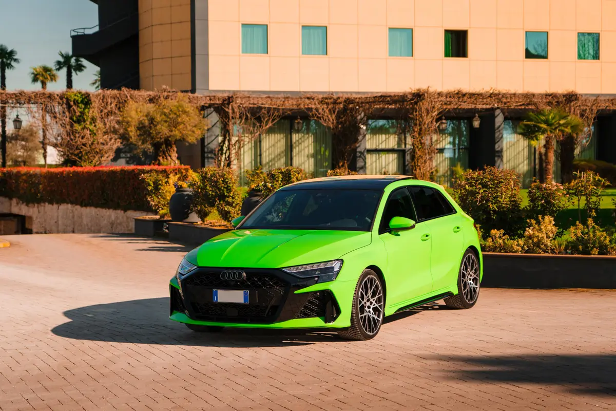 Audi RS3 Restyling 2025 — Luxury Car Rental Switzerland, Switzerland. Audi RS3 Restyling in Switzerland The Audi RS3 Restyling, model year 2025, is available…