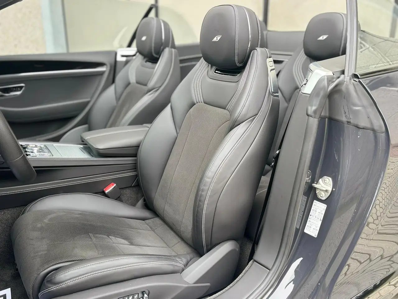Bentley Continental GTC S V8 2025, interior — Luxury Car Rental Switzerland, Switzerland. Bentley Continental GTC S V8 in Switzerland The Bentley Continental GTC S V8 2025 is…