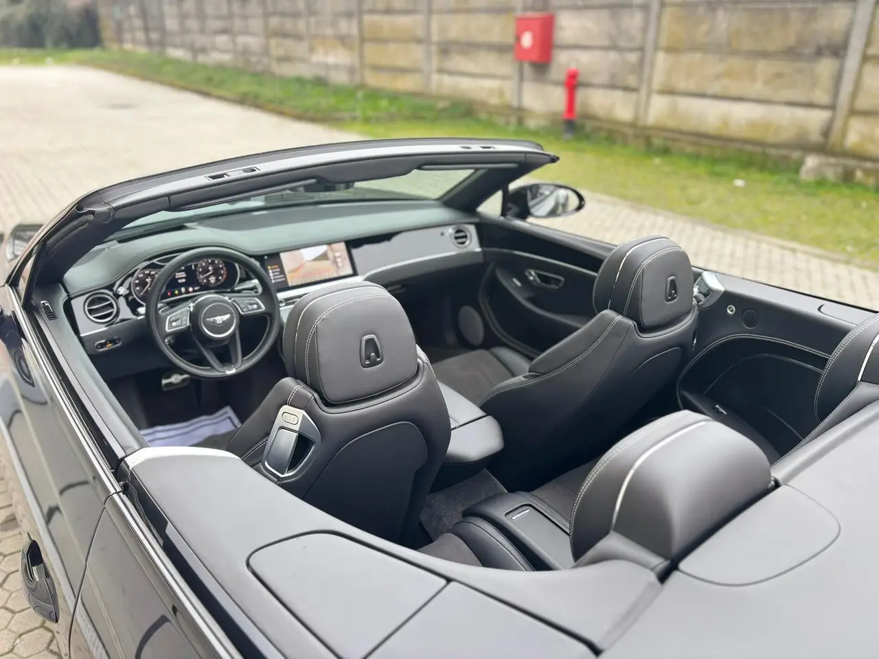 Bentley Continental GTC S V8 2025, side profile — Luxury Car Rental Switzerland, Switzerland. Bentley Continental GTC S V8 in Switzerland The Bentley Continental GTC S V8 2025 is…