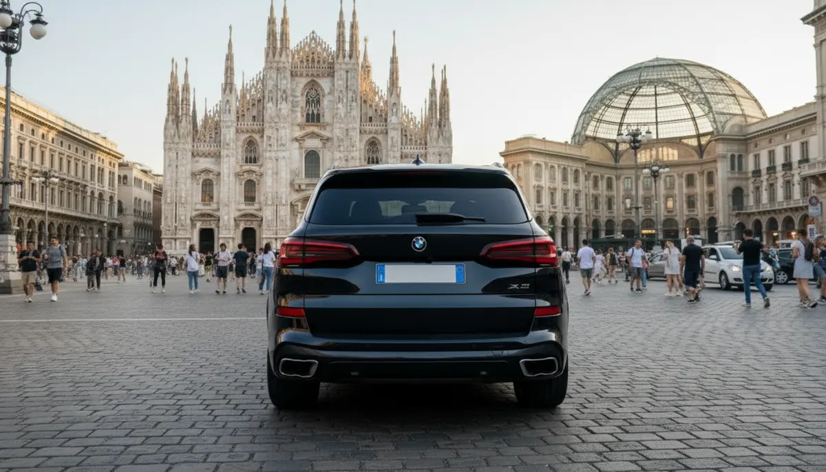 BMW X5 4.0i M 2025, Frontansicht — Luxury Car Rental Switzerland, Switzerland. BMW X5 4.0i M in Switzerland Der BMW X5 4.0i M aus dem Modelljahr 2025 steht für…