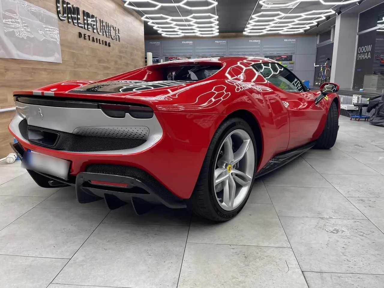 Ferrari 296 GTB 2023, exterior — Luxury Car Rental Switzerland, Switzerland. Ferrari 296 GTB in Switzerland The Ferrari 296 GTB is available to rent in Switzerland…