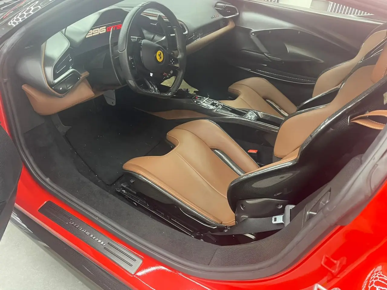 Ferrari 296 GTB 2023, dashboard — Luxury Car Rental Switzerland, Switzerland. Ferrari 296 GTB in Switzerland The Ferrari 296 GTB is available to rent in Switzerland…
