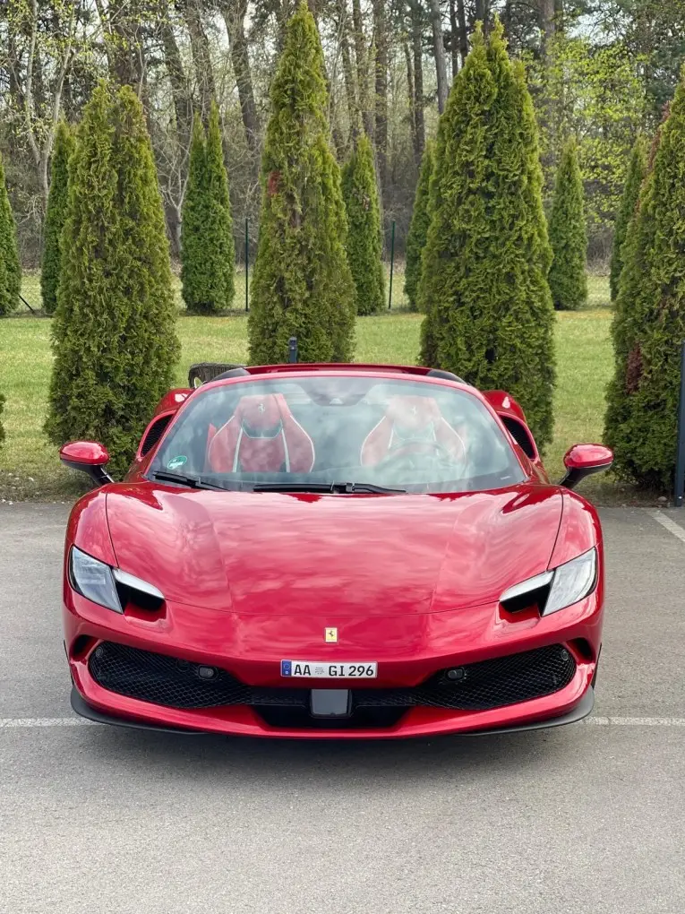 Ferrari 296 GTS Spider 2025, front view — Luxury Car Rental Switzerland, Switzerland. Ferrari 296 GTS Spider in Switzerland The Ferrari 296 GTS Spider 2025 is available for…