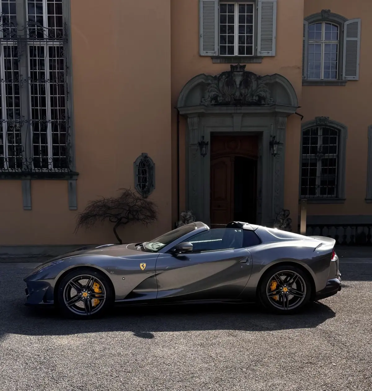 Ferrari 812 GTS 2024, exterior — Luxury Car Rental Switzerland, Switzerland. Ferrari 812 GTS in Switzerland The Ferrari 812 GTS is available for rental in Switzerland…