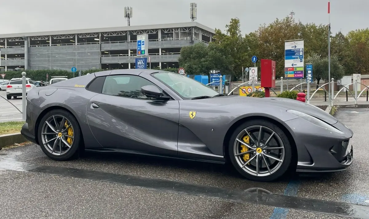 Ferrari 812 GTS 2024, rear view — Luxury Car Rental Switzerland, Switzerland. Ferrari 812 GTS in Switzerland The Ferrari 812 GTS is available for rental in Switzerland…