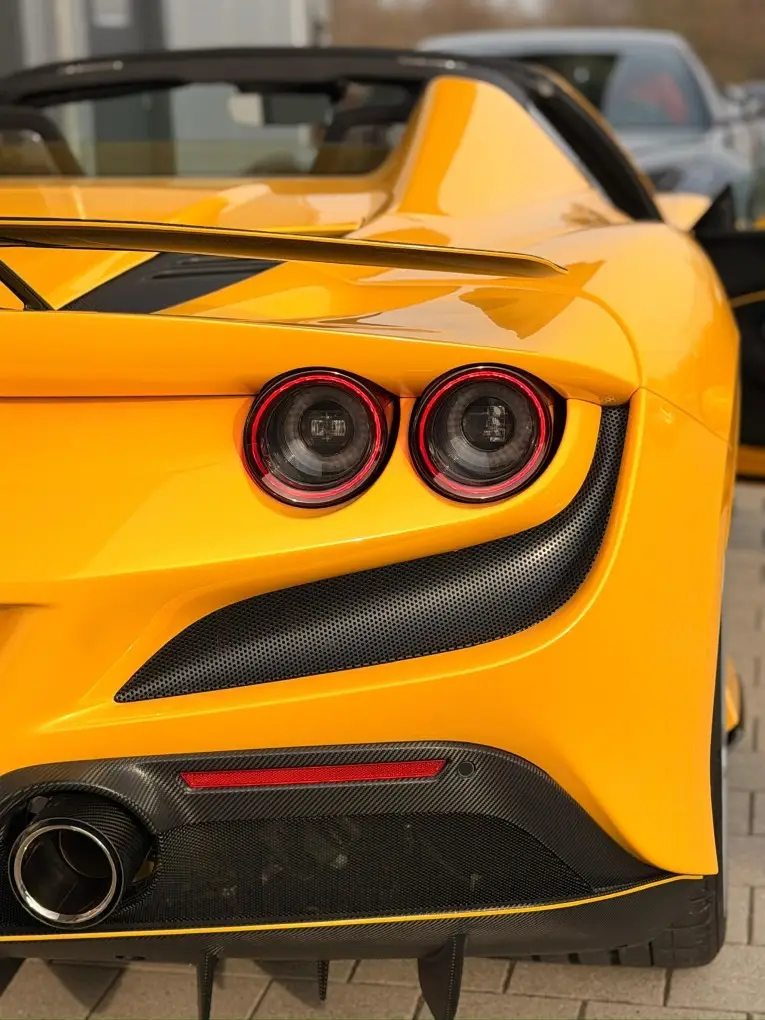 Ferrari F8 SPIDER 2023, front view — Luxury Car Rental Switzerland, Switzerland. Ferrari F8 SPIDER in Switzerland The Ferrari F8 SPIDER 2023 is available for rental in…