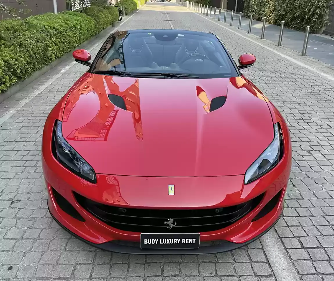 Ferrari Portofino M 2023, interior — Luxury Car Rental Switzerland, Switzerland. Ferrari Portofino M in Switzerland The Ferrari Portofino M is available for rental in…