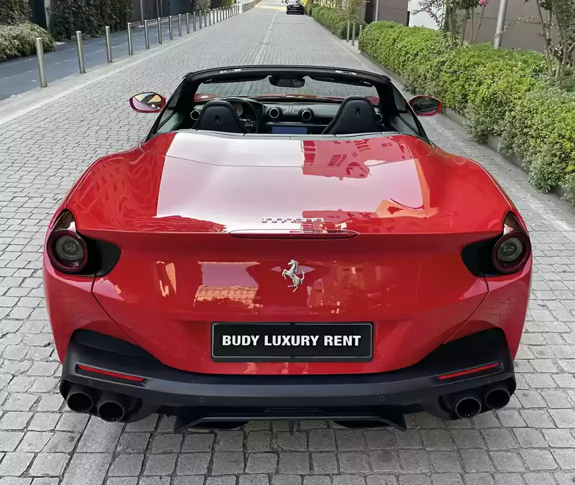 Ferrari Portofino M 2023, side profile — Luxury Car Rental Switzerland, Switzerland. Ferrari Portofino M in Switzerland The Ferrari Portofino M is available for rental in…