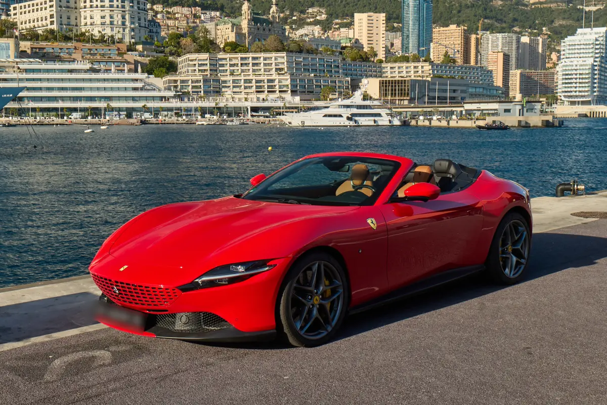 Ferrari Roma Spider 2024 — Luxury Car Rental Switzerland, Switzerland. Ferrari Roma Spider in Switzerland The Ferrari Roma Spider 2024 is available for rental…