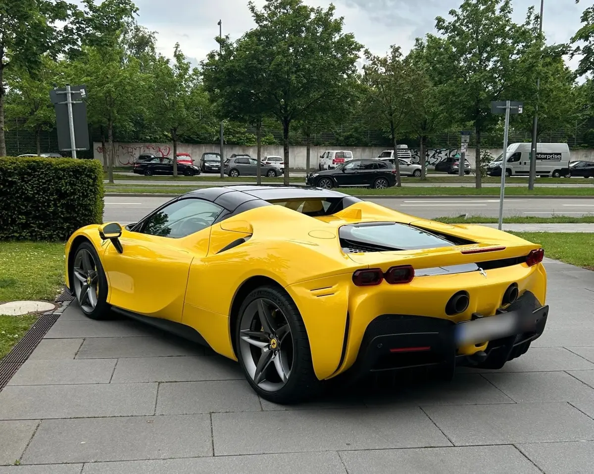 Ferrari SF90 Spider 2024, front view — Luxury Car Rental Switzerland, Switzerland. Ferrari SF90 Spider in Switzerland The Ferrari SF90 Spider is available to rent in…