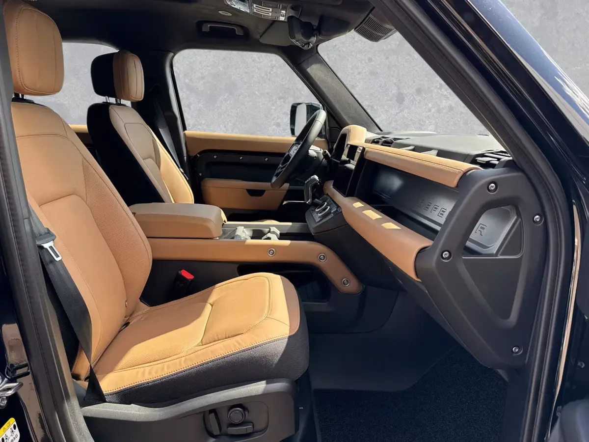 Land Rover Defender 2024, front view — Luxury Car Rental Switzerland, Switzerland. Land Rover Defender in Switzerland The Land Rover Defender 2024 is available to rent in…