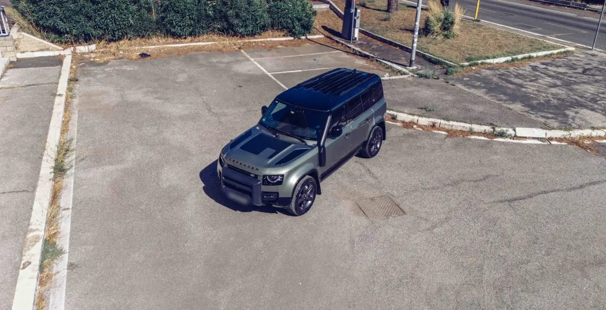 Land Rover Defender X-Dynamic 7 seater 2024, rear view — Luxury Car Rental Switzerland, Switzerland. Land Rover Defender X-Dynamic 7 seater in Switzerland The Land Rover Defender X-Dynamic 7…