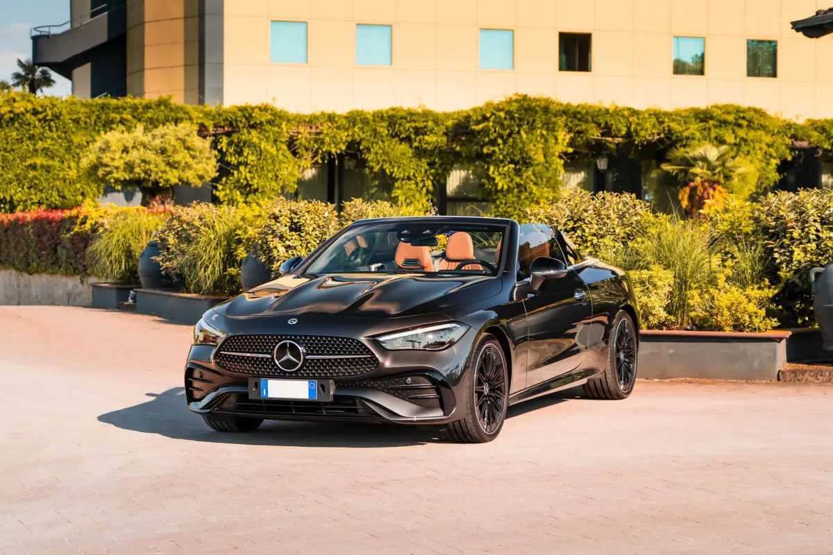 Mercedes Benz CLE 300 Cabriolet AMG Premium 2025, dashboard — Luxury Car Rental Switzerland, Switzerland. Mercedes Benz CLE 300 Cabriolet AMG Premium in Switzerland The Mercedes Benz CLE 300…