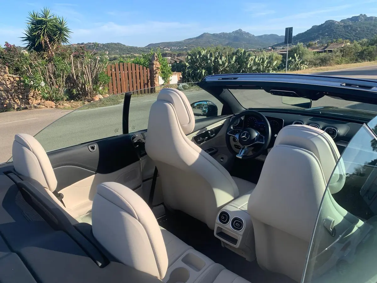 Mercedes Benz CLE Cabrio 2025, interior — Luxury Car Rental Switzerland, Switzerland. Mercedes Benz CLE Cabrio in Switzerland The Mercedes Benz CLE Cabrio 2025 is available…