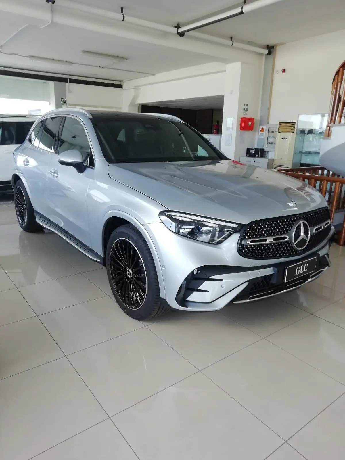 Mercedes Benz GLC 2025, rear view — Luxury Car Rental Switzerland, Switzerland. Mercedes Benz GLC in Switzerland The Mercedes Benz GLC 2025 is available for rental in…