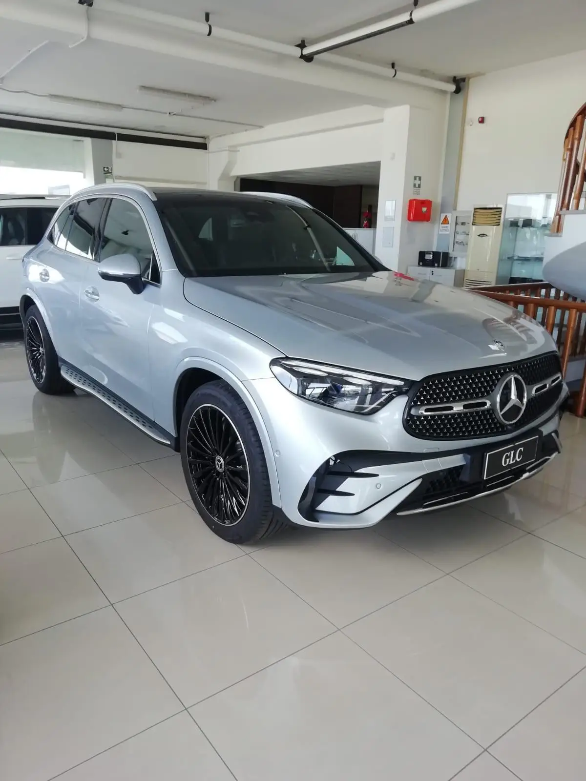 Mercedes Benz GLC 2025, rear view — Luxury Car Rental Switzerland, Switzerland. Mercedes Benz GLC in Switzerland The Mercedes Benz GLC 2025 is available for rental in…