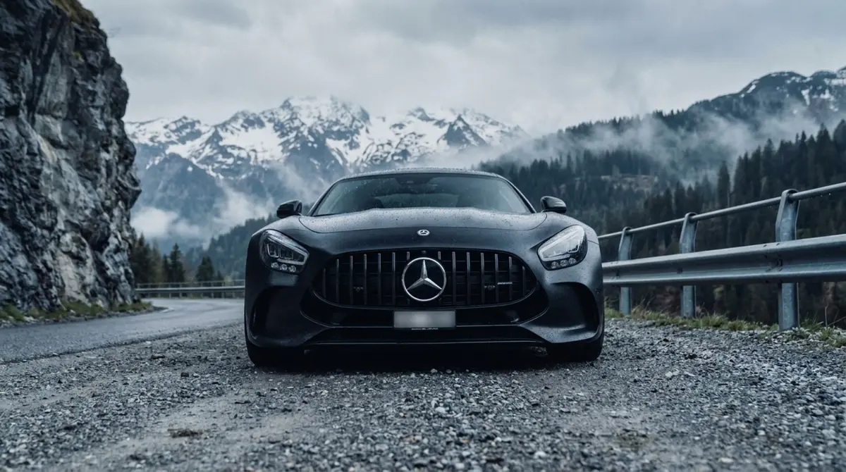 Mercedes Benz GT63 AMG Coupe 2024, Innenraum — Luxury Car Rental Switzerland, Switzerland. Mercedes Benz GT63 AMG Coupe in Switzerland Das Mercedes Benz GT63 AMG Coupe aus dem…