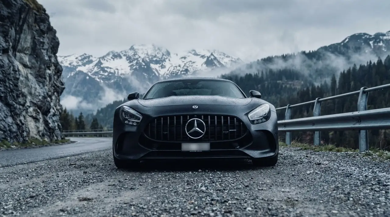 Mercedes Benz GT63 AMG Coupe 2024, Innenraum — Luxury Car Rental Switzerland, Switzerland. Mercedes Benz GT63 AMG Coupe in Switzerland Das Mercedes Benz GT63 AMG Coupe aus dem…