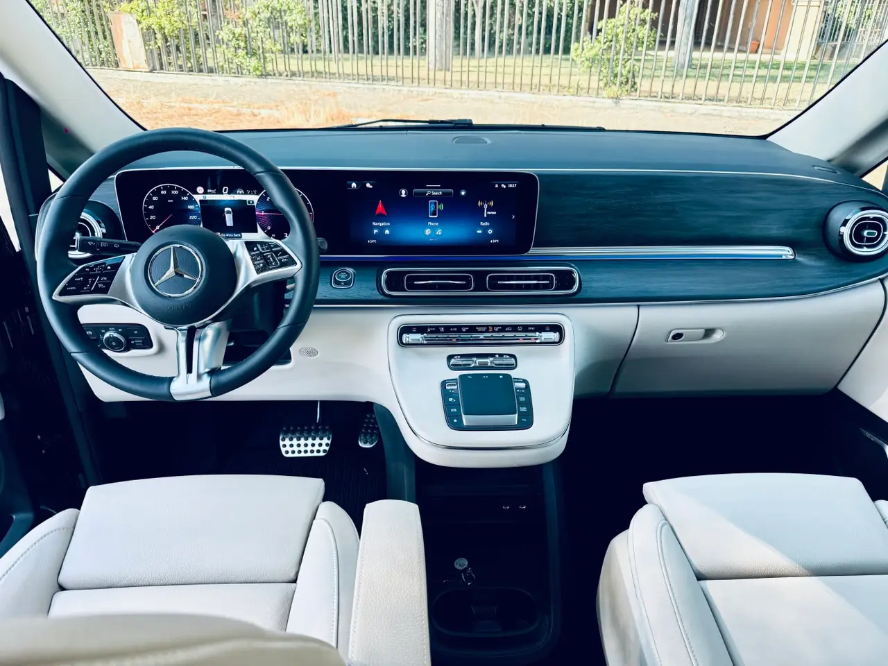 Mercedes Benz V300 4x4 XL VIP (Captain, 7 seat) 2025, rear view — Luxury Car Rental Switzerland, Switzerland. Mercedes Benz V300 4x4 XL VIP (Captain, 7 seat) in Switzerland The Mercedes Benz V300 4x4…