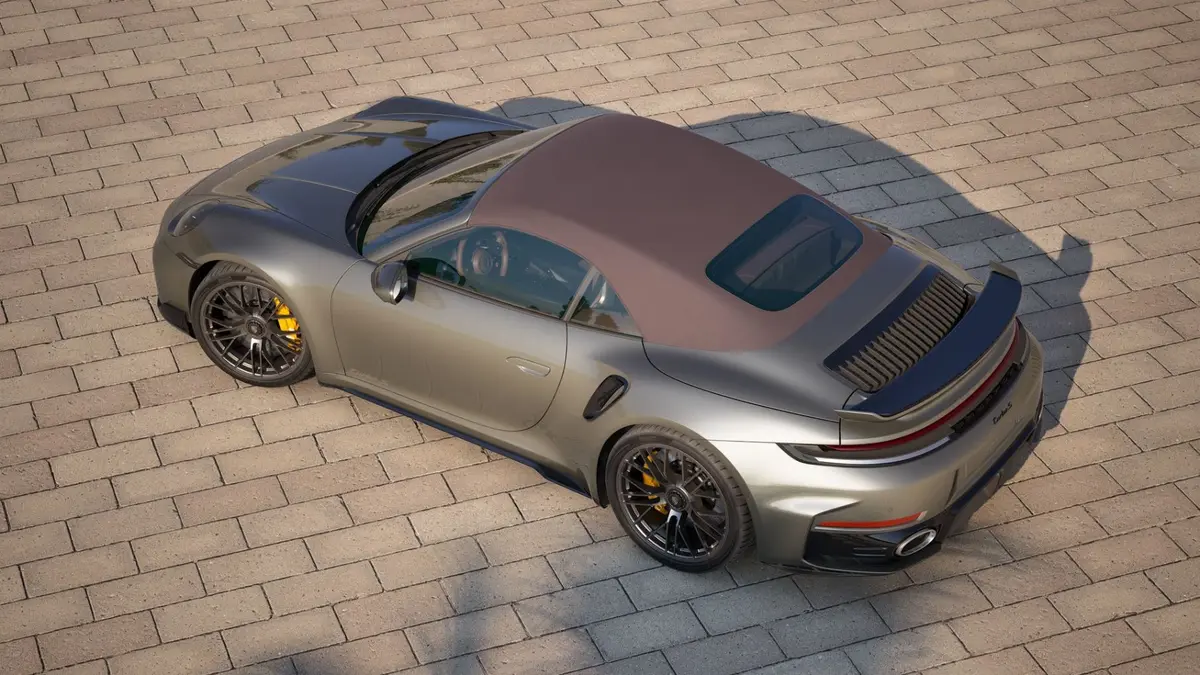 Porsche 911 992 Carrera Turbo S Cabrio 2026, front view — Luxury Car Rental Switzerland, Switzerland. Porsche 911 992 Carrera Turbo S Cabrio in Switzerland The Porsche 911 992 Carrera Turbo S…
