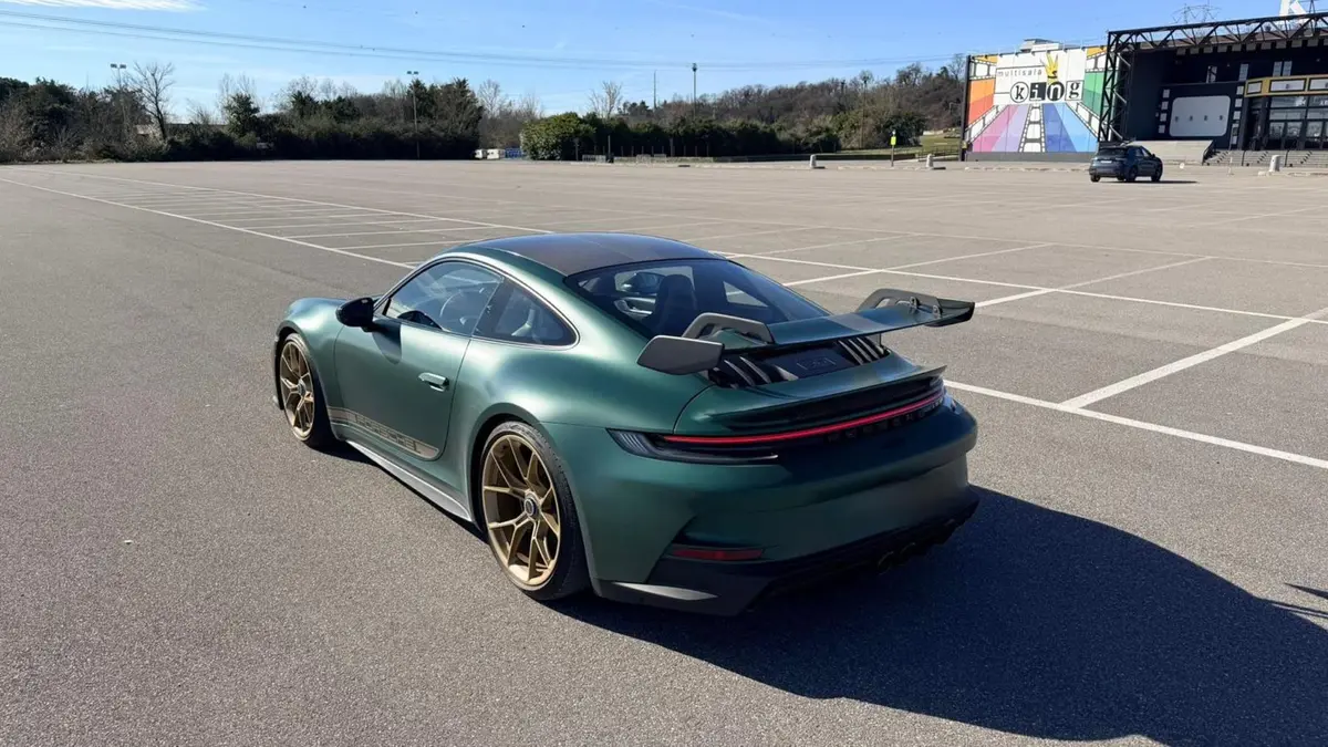 Porsche 911 GT3 2026, front view — Luxury Car Rental Switzerland, Switzerland. Porsche 911 GT3 in Switzerland The Porsche 911 GT3 2026 is available for rental in…