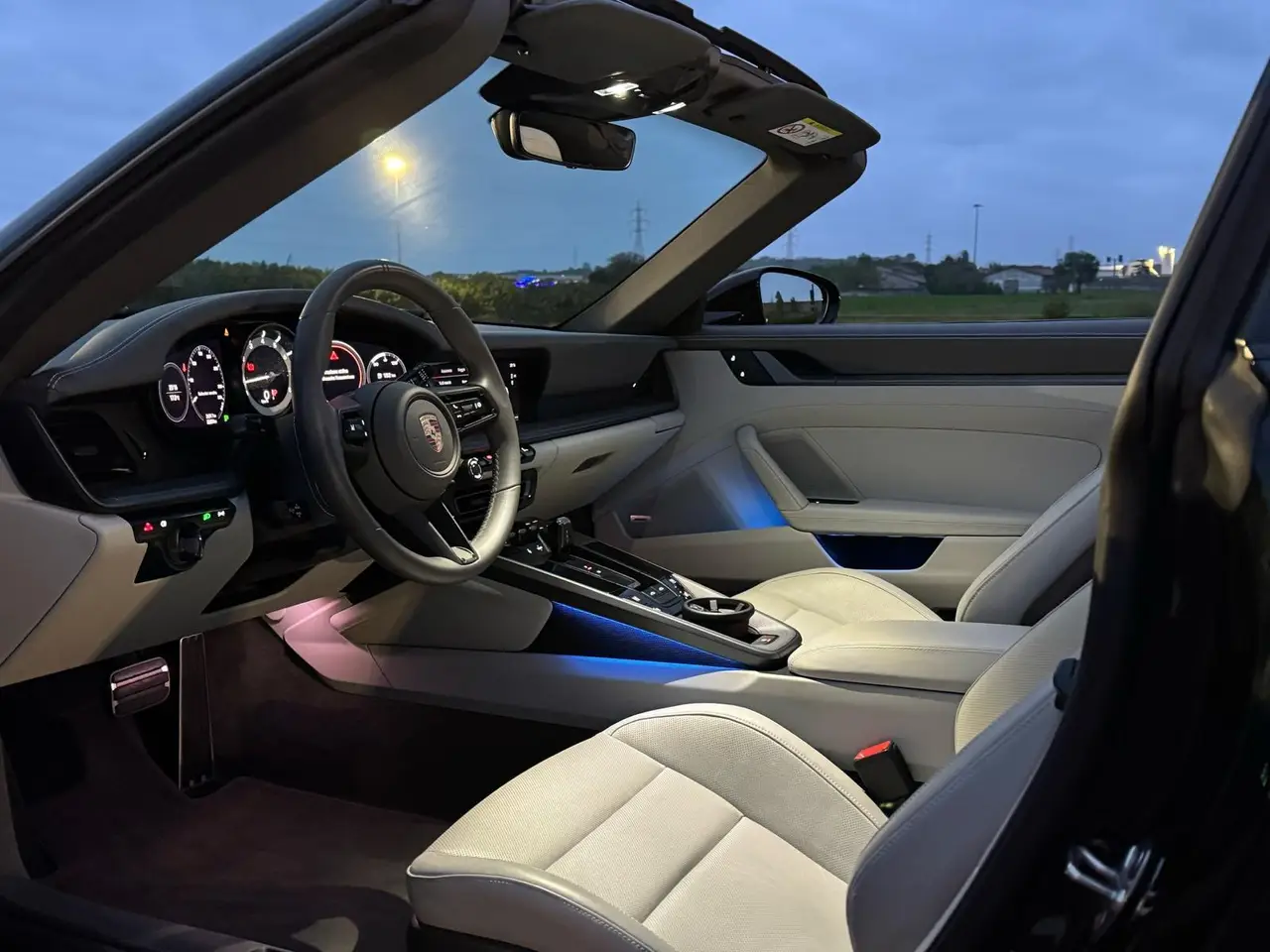 Porsche 911 Targa 2025, rear view — Luxury Car Rental Switzerland, Switzerland. Porsche 911 Targa in Switzerland The Porsche 911 Targa 2025 is available for rental in…