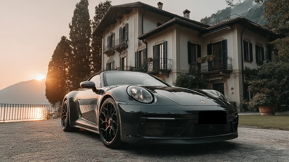 Porsche 992 Carrera 4 GTS Cabrio 2024, rear view — Luxury Car Rental Switzerland, Switzerland. Porsche 992 Carrera 4 GTS Cabrio in Switzerland The Porsche 992 Carrera 4 GTS Cabrio is…