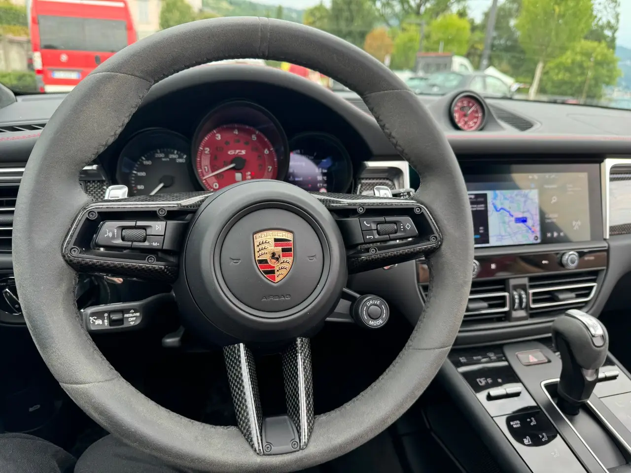 Porsche Macan GTS 2024, interior — Luxury Car Rental Switzerland, Switzerland. Porsche Macan GTS in Switzerland The Porsche Macan GTS 2024 is available to rent in…