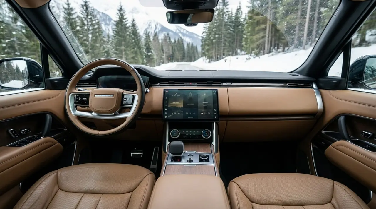 Rover Range Rover Autobiography P530 2026, interior — Luxury Car Rental Switzerland, Switzerland. Rover Range Rover Autobiography P530 in Switzerland The Rover Range Rover Autobiography…